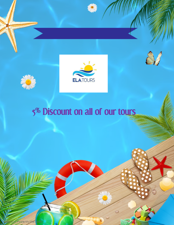 SPECIAL OFFERS AND COUPONS - ELA TOURS